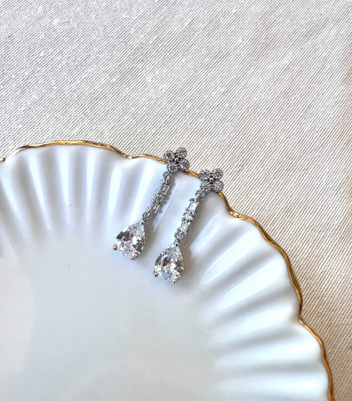 Pendientes plata de ley