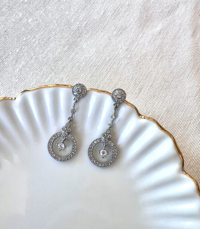 Pendientes plata de ley