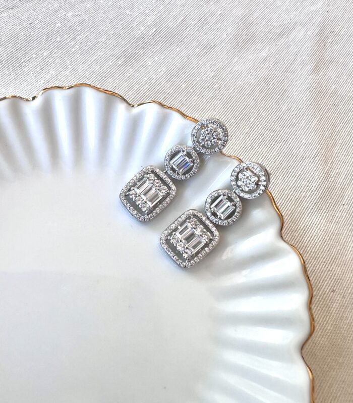 Pendientes plata de ley