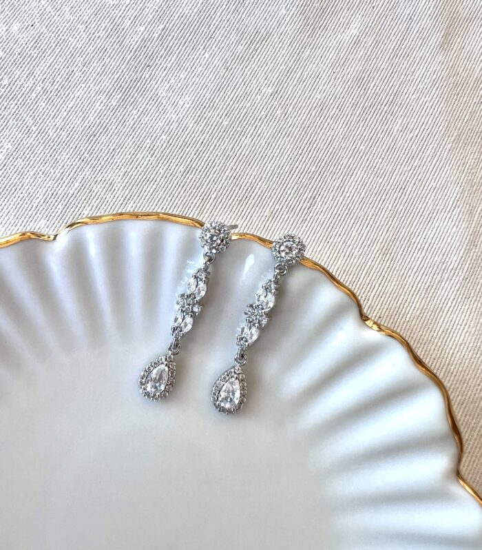 Pendientes plata de ley