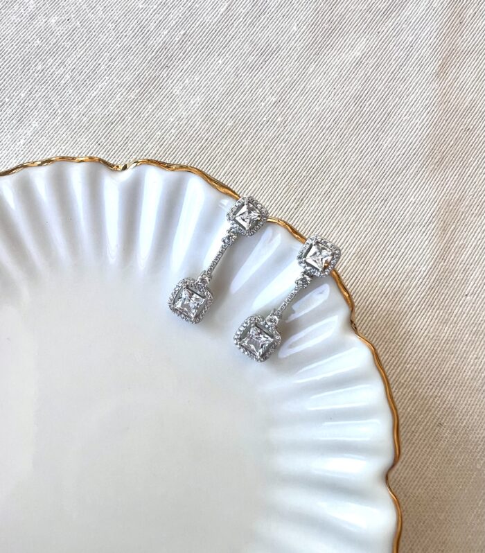 Pendientes plata de ley