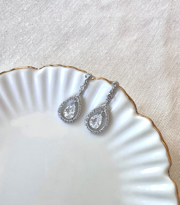 Pendientes plata de ley